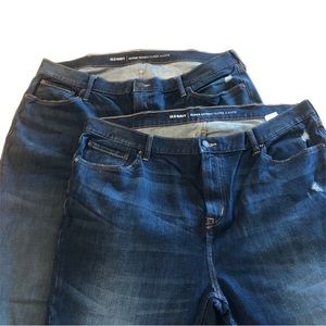 Old Navy Men’s Jeans (2) Pairs. 42X36